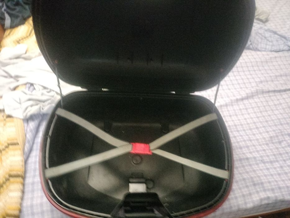 Mala  para mota usada