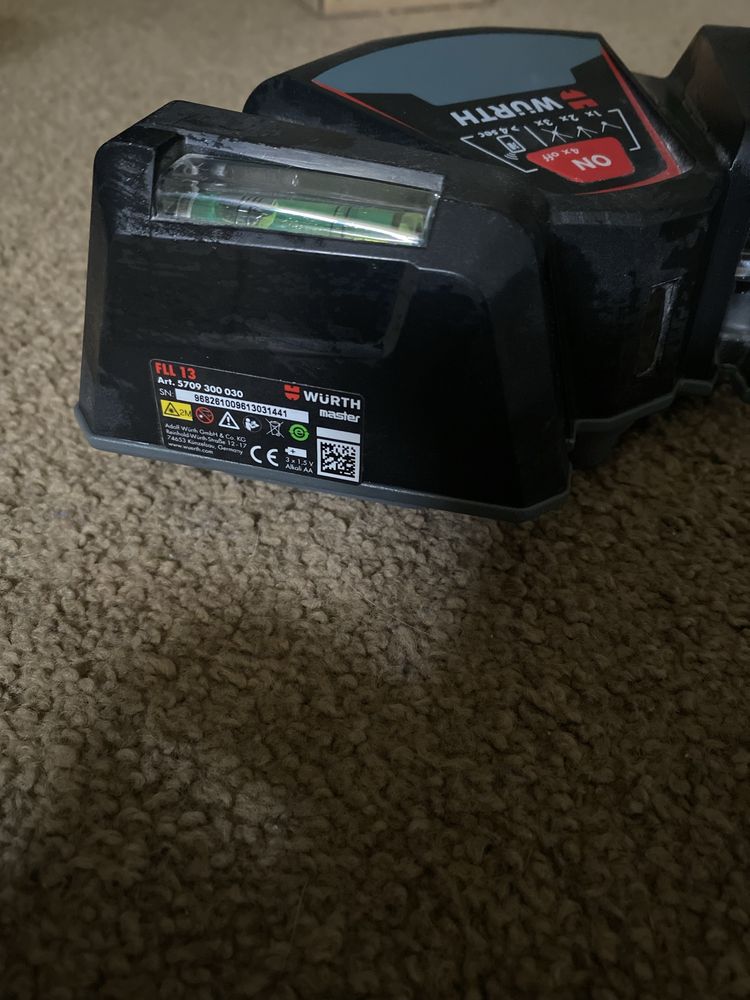 Nivel laser para ladrilhos Wurth