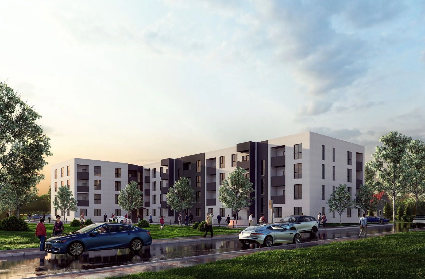 Продаж 1к кварт на 4-му пов. пл. 52 м2 в новобуд Солонка, вул Рубчака