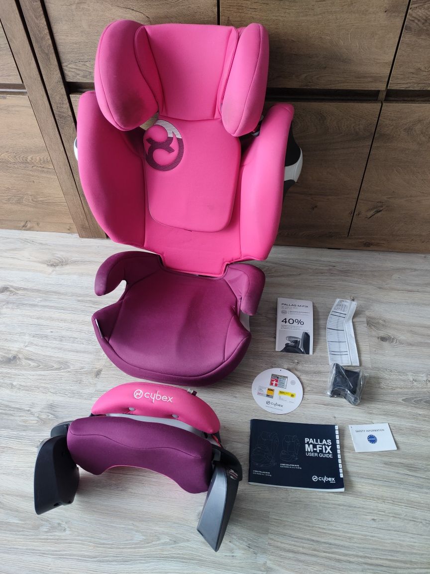 Fotelik samochodowy Cybex Pallas M-Fix 9-36 kg ISOFIX full opcja