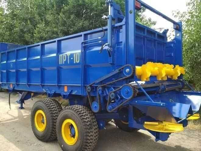 Гноєрозкидач ПРТ-7, ПРТ-10 кур посліду (навозоразбрасыватель)