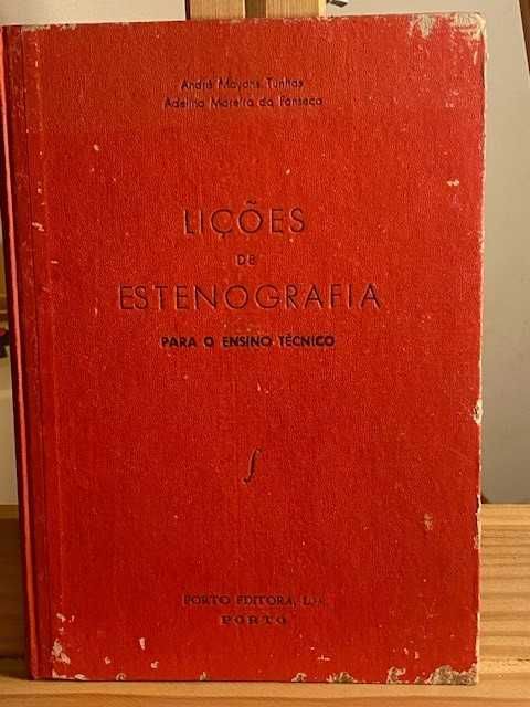 Livro Antigo – Lições de ESTENOGRAFIA