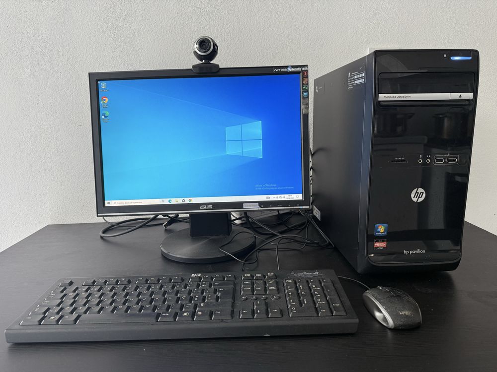 Computador Desktop HP Pavilion com Windows 10