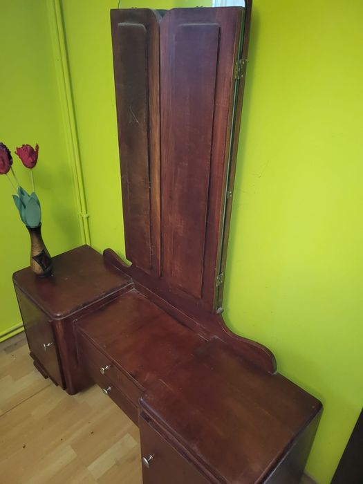 Stara piękna Toaletka po renowacji +2 szafki nocne