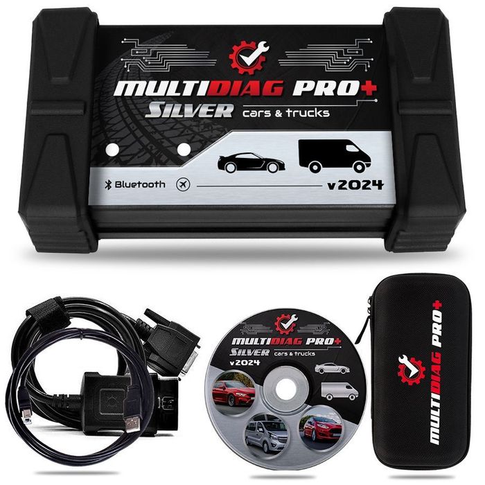 Tester Interfejs diagnostyczny 2024 MULTIDIAG PRO+ SILVER Bluetooth