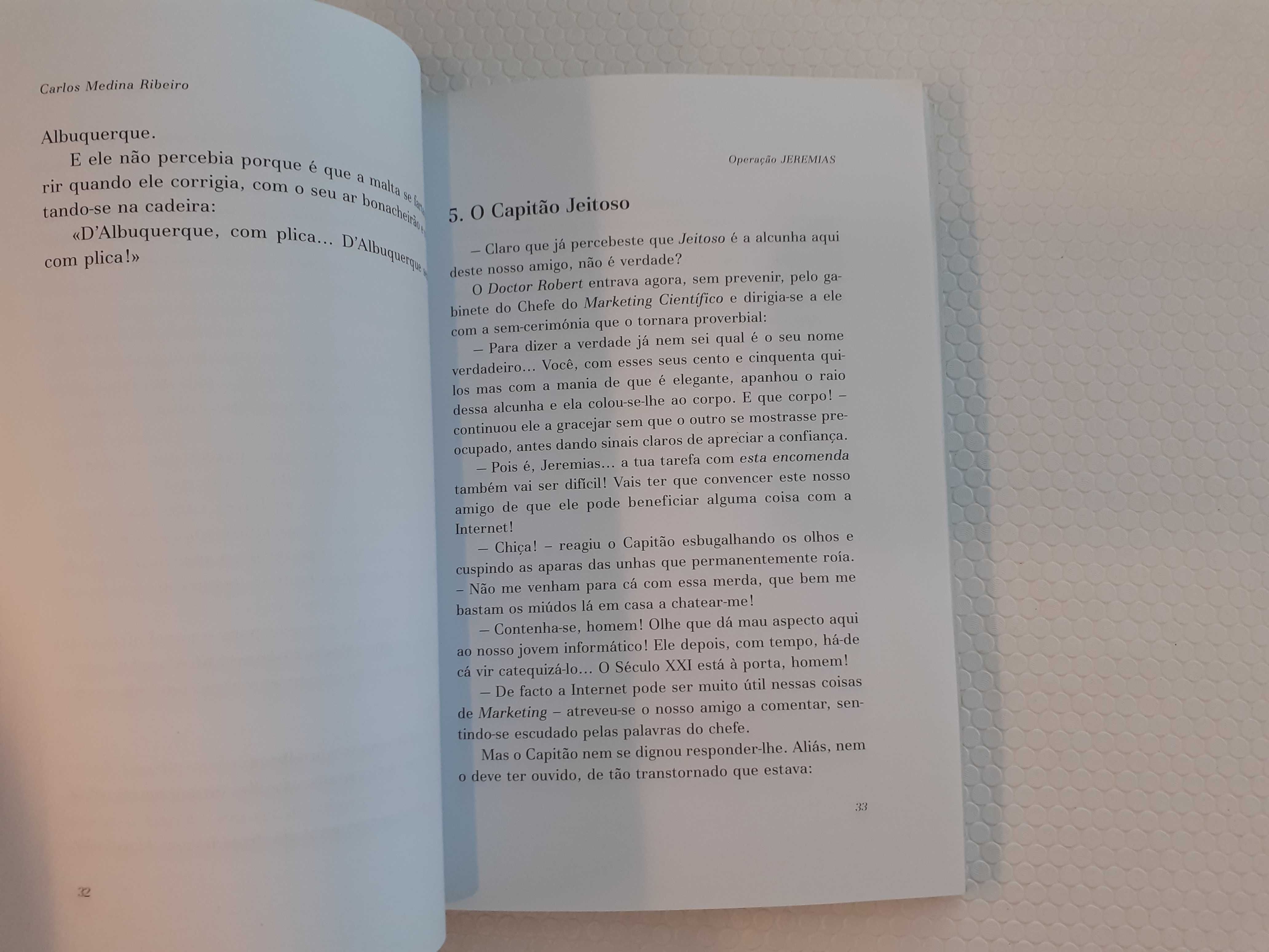 Livro Operação Jeremias