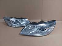 Octavia 2 II LIFT 08-12r lampa przód Bi Xenon skrętny lewa KPL EU BDB