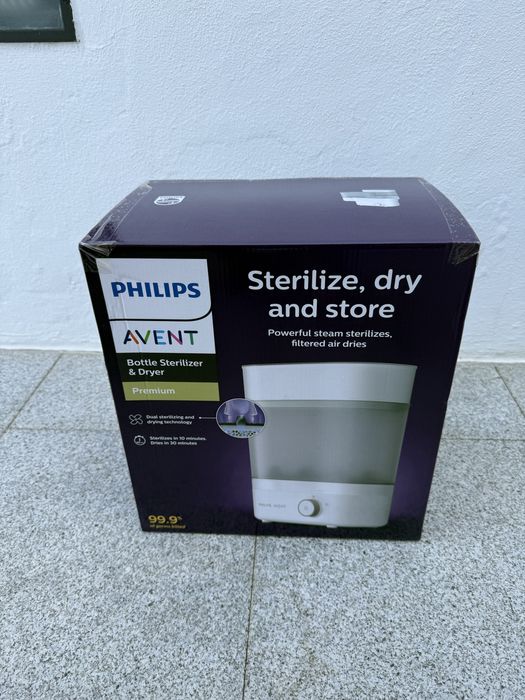 Esterilizador e Secador Philips — Novo, na caixa! Com garantia