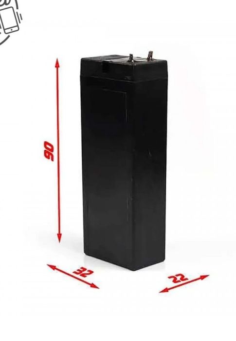 Аккумулятор акумулятор 4V 0.8Ah 64*33*22 1.2Ah 90*33*22mm фонаря радио