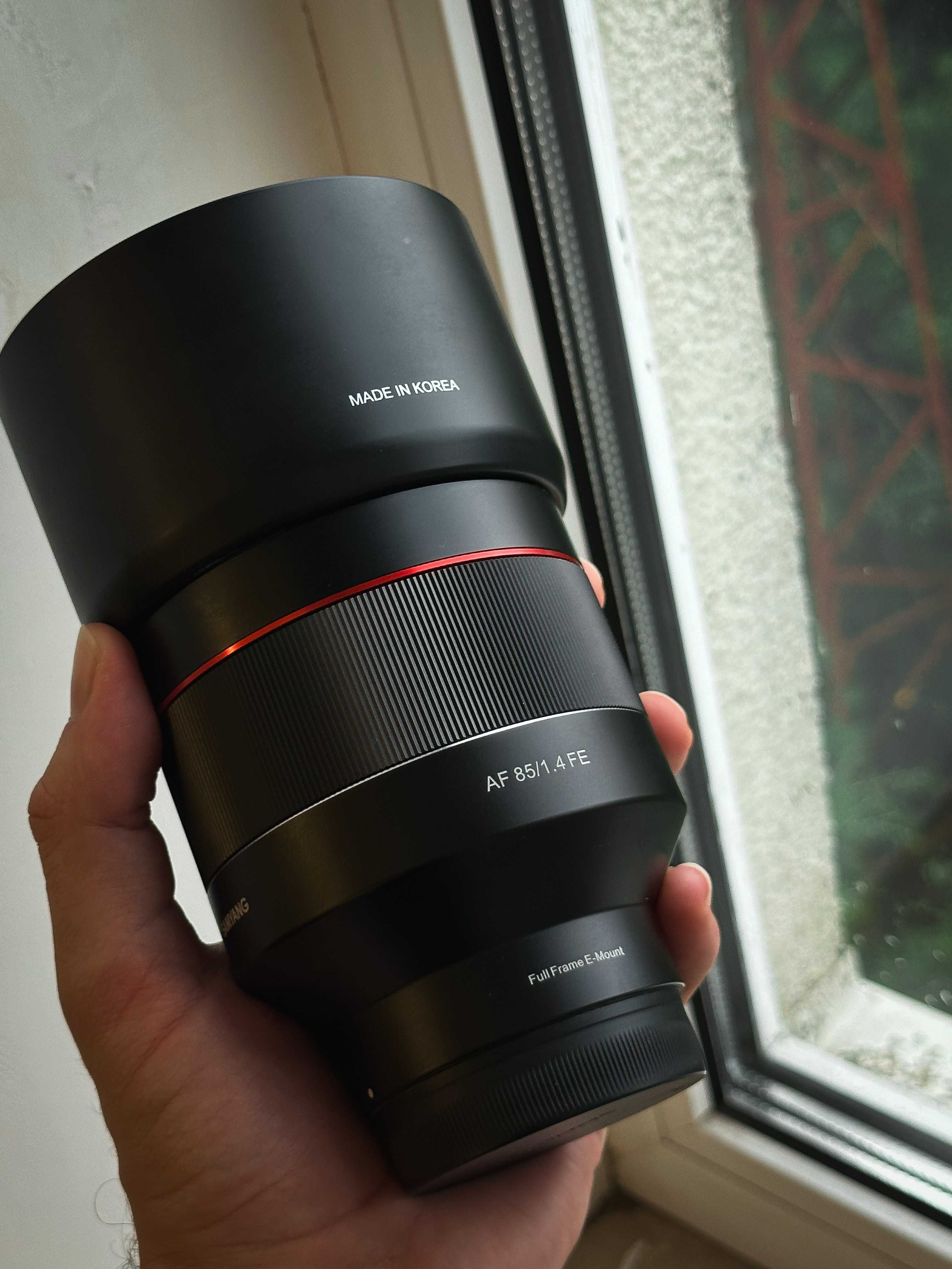 Samyang 85 1.4 FE байонет Sony E той же Rokinon Sigma Art