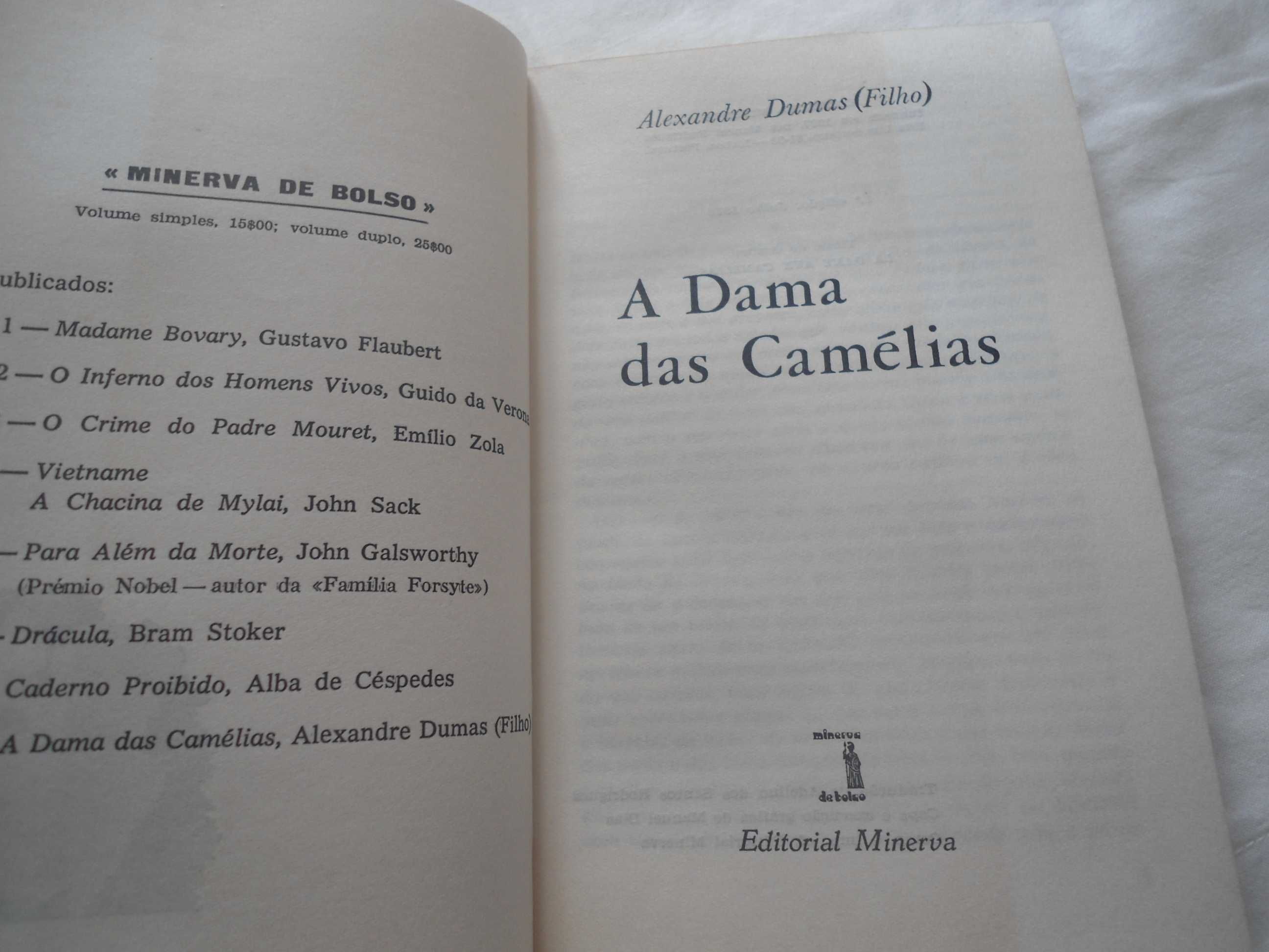 A Dama das Camélias por Alexandre Dumas (filho)