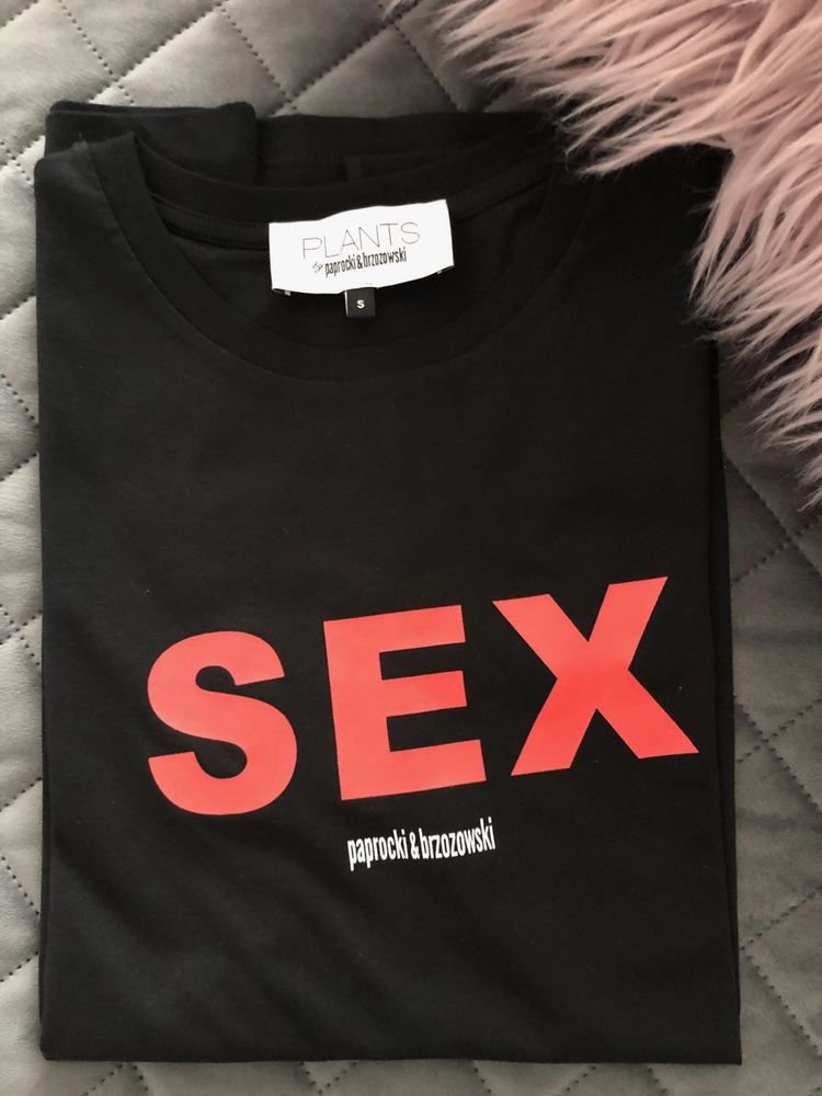 T-shirt PLANTS by Paprocki&Brzozowski - damski S