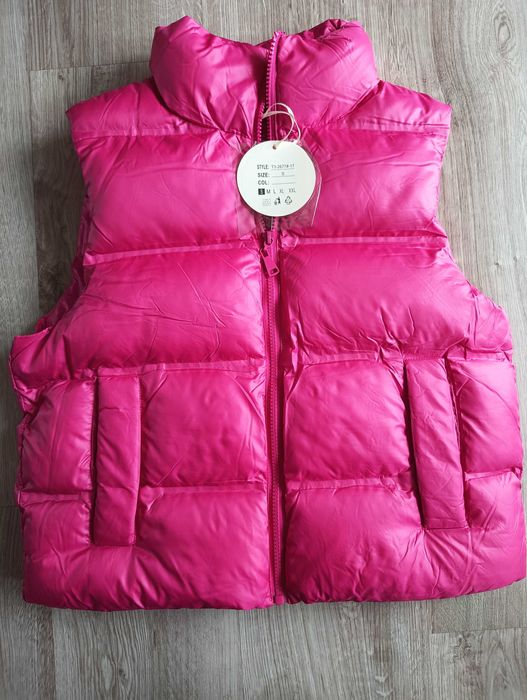 Bezrękawnik damski puchowy rozm S