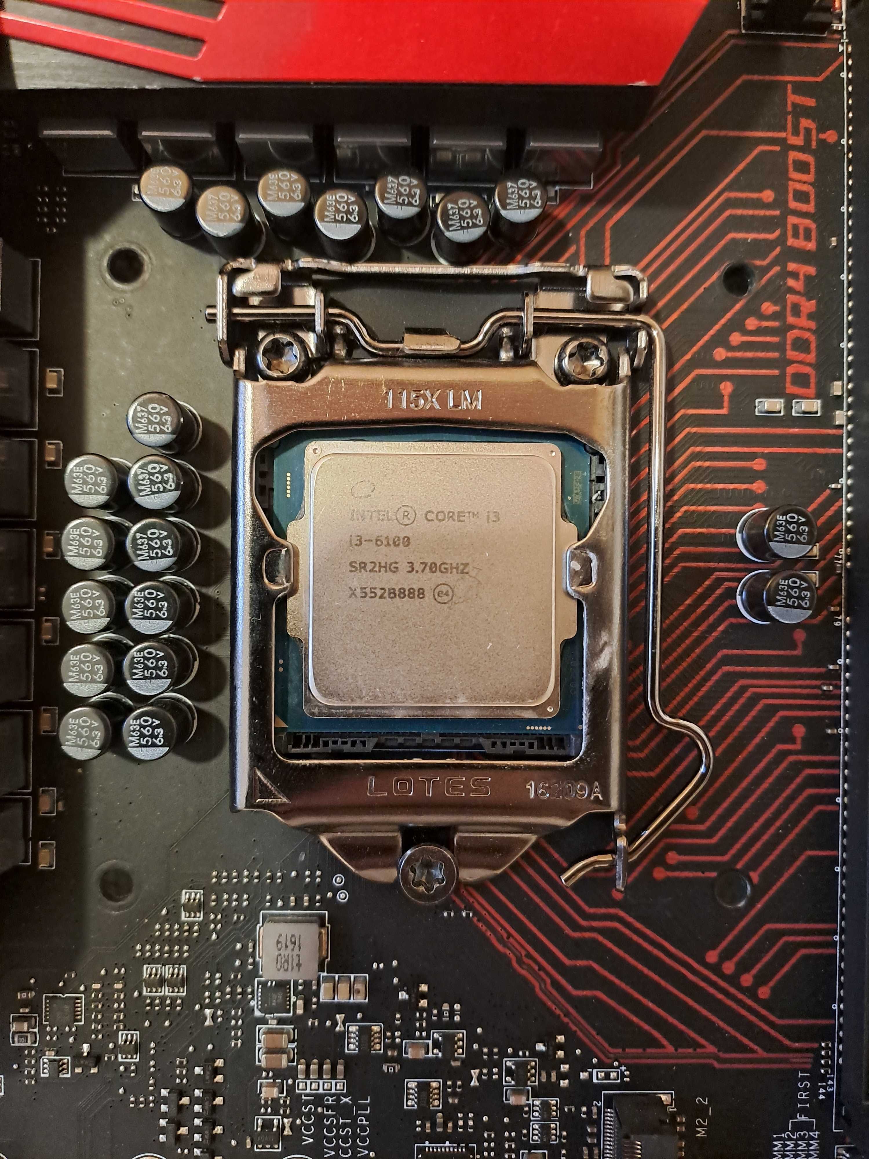 Bundle Intel Core i3-6100 / Motherboard MSI Z170A Gaming M7 LGA 1155