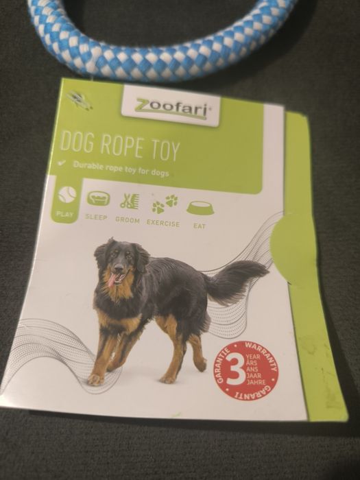Игрушка для собак zoofari(веревка с узлом)
