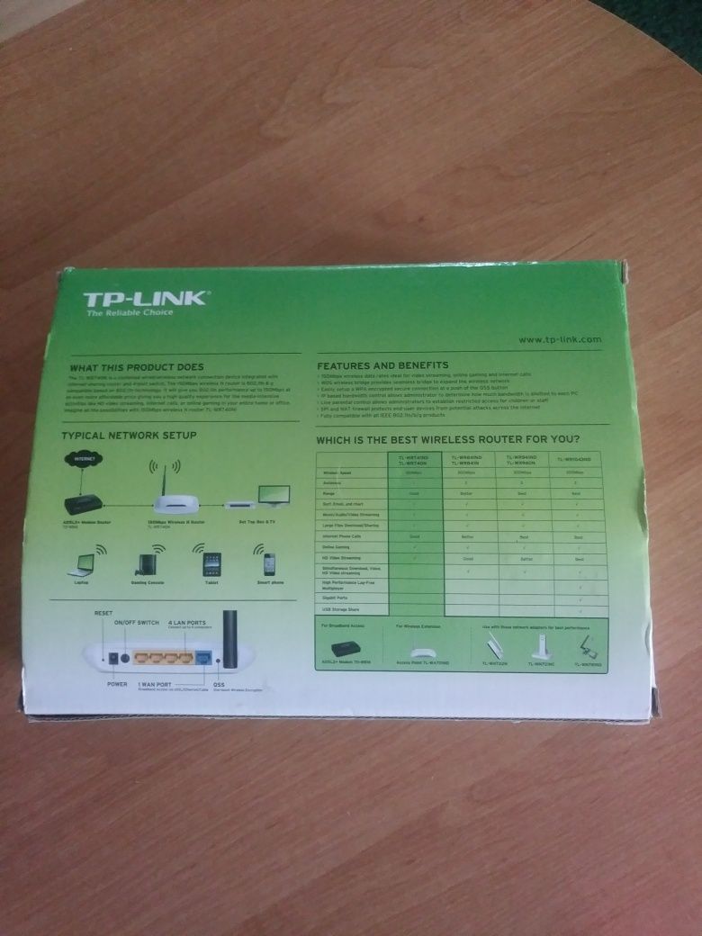 Router wi-fi tp link