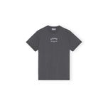 Футболка Ganni Have a Nice Day T-shirt Grey