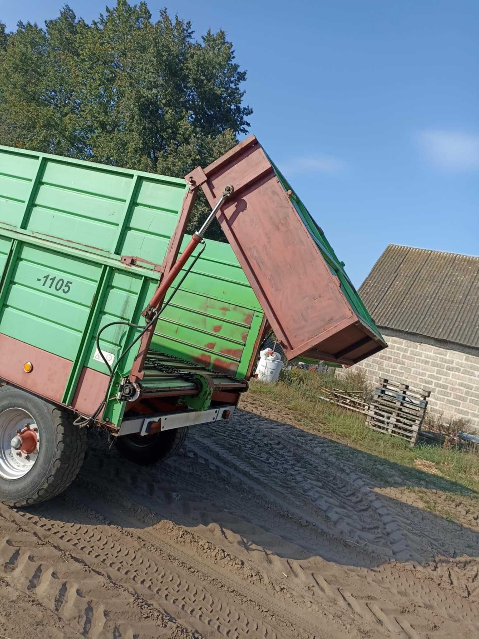 Przyczepa objętościowa Forschritt 1105