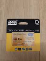 Pendrive GoodRam 8 GB - karta kredytowa złota