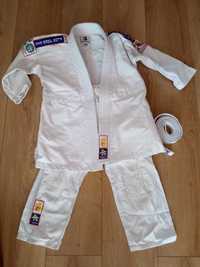 Judoka, kimono sportowe, stan bardzo dobry roz.130