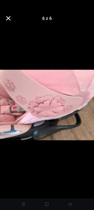 Nosidełko Cybex Flowers z bazą 360