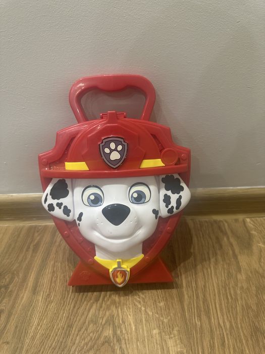 Walizka z Akcesoriami Małego Strażaka Psi Patrol Marshall Paw Patrol