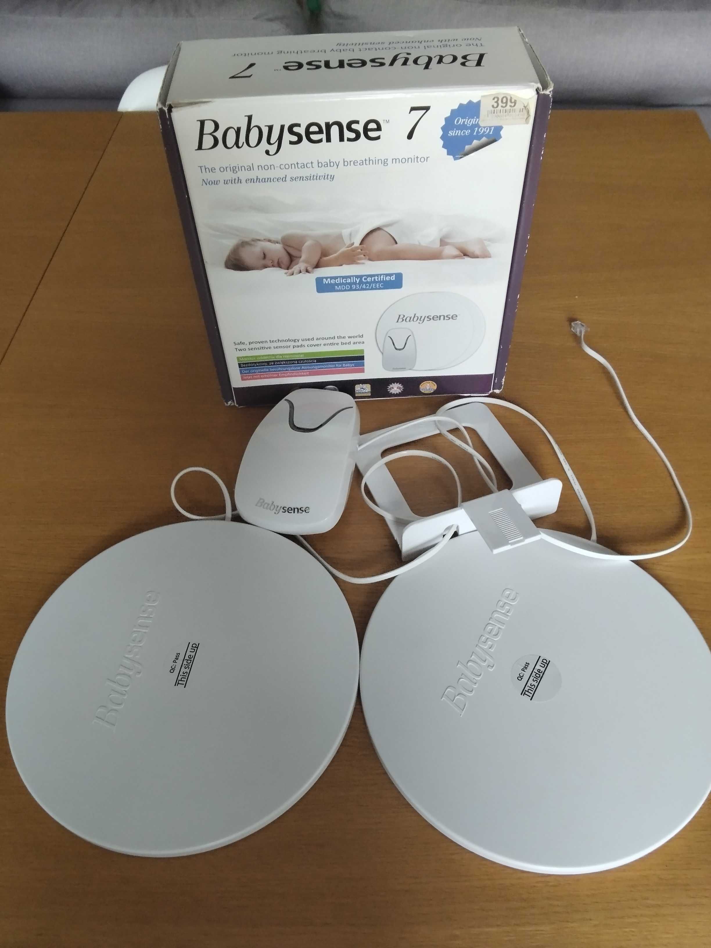 Babysense 7 monitor oddechu dla niemowląt