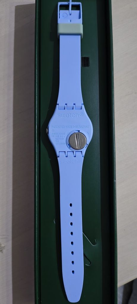 Nowy zegarek Swatch Frozen Waterfall kupiony w salonie 15.03.2025
