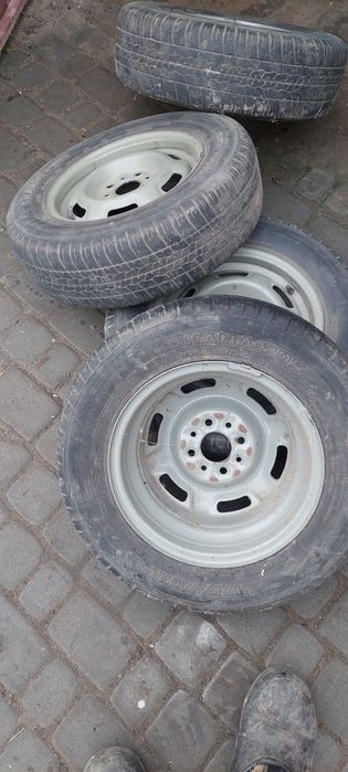 Колеса металеві 98*4з гумою     13 (175*70)