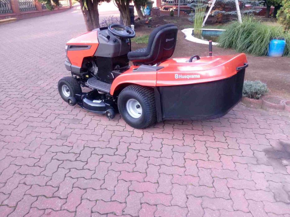 Traktorek kosiarka Husqvarna 15KM Kawasaki 2 cylindy hydro
