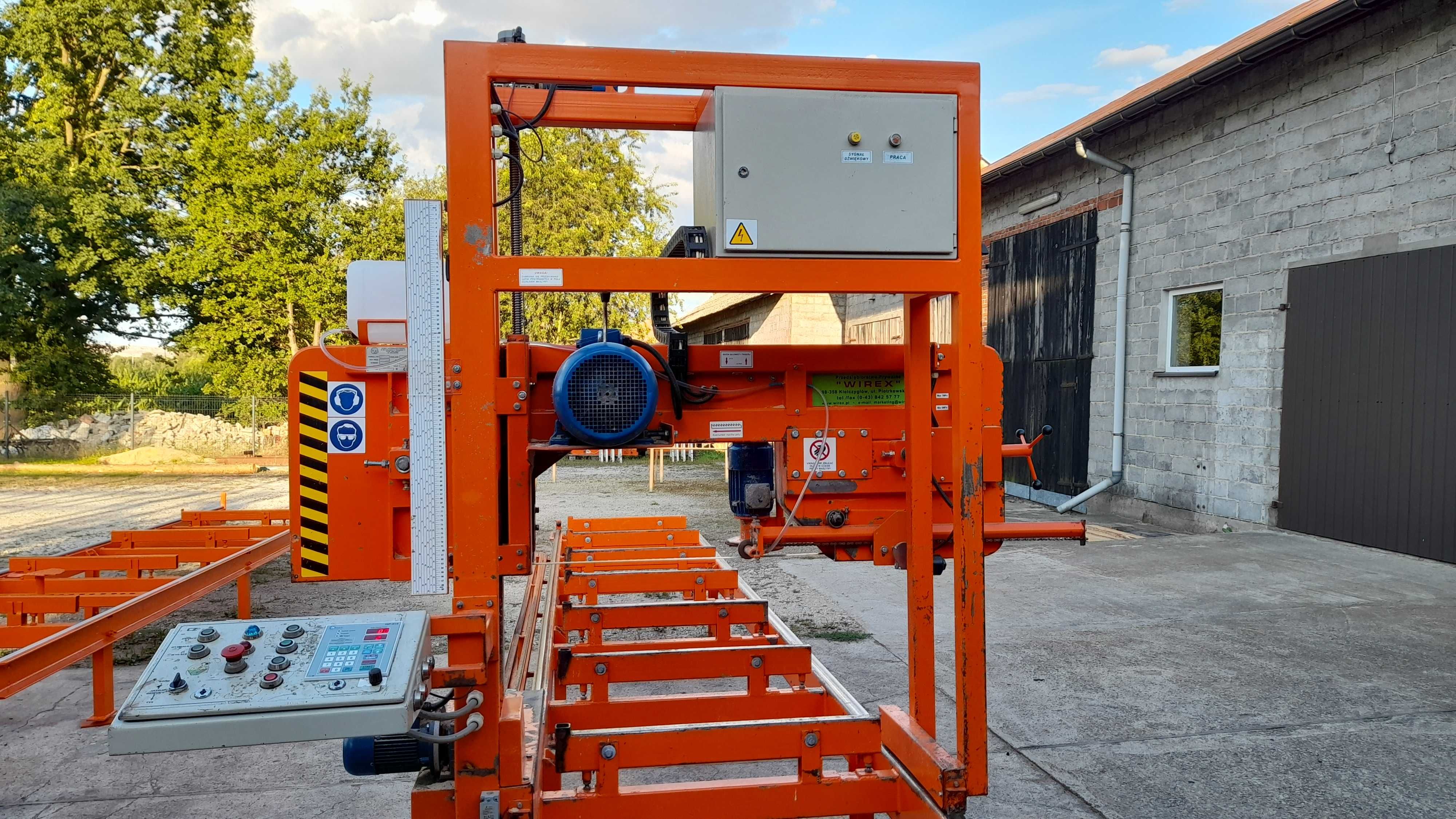 Trak taśmowy Wirex CZ-1 * Hydraulika (wood-mizer)