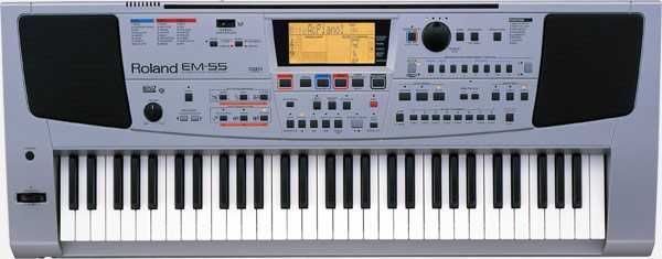 keyboard ROLAND EM-55 (3 poziomy dynamiki klawiszy)