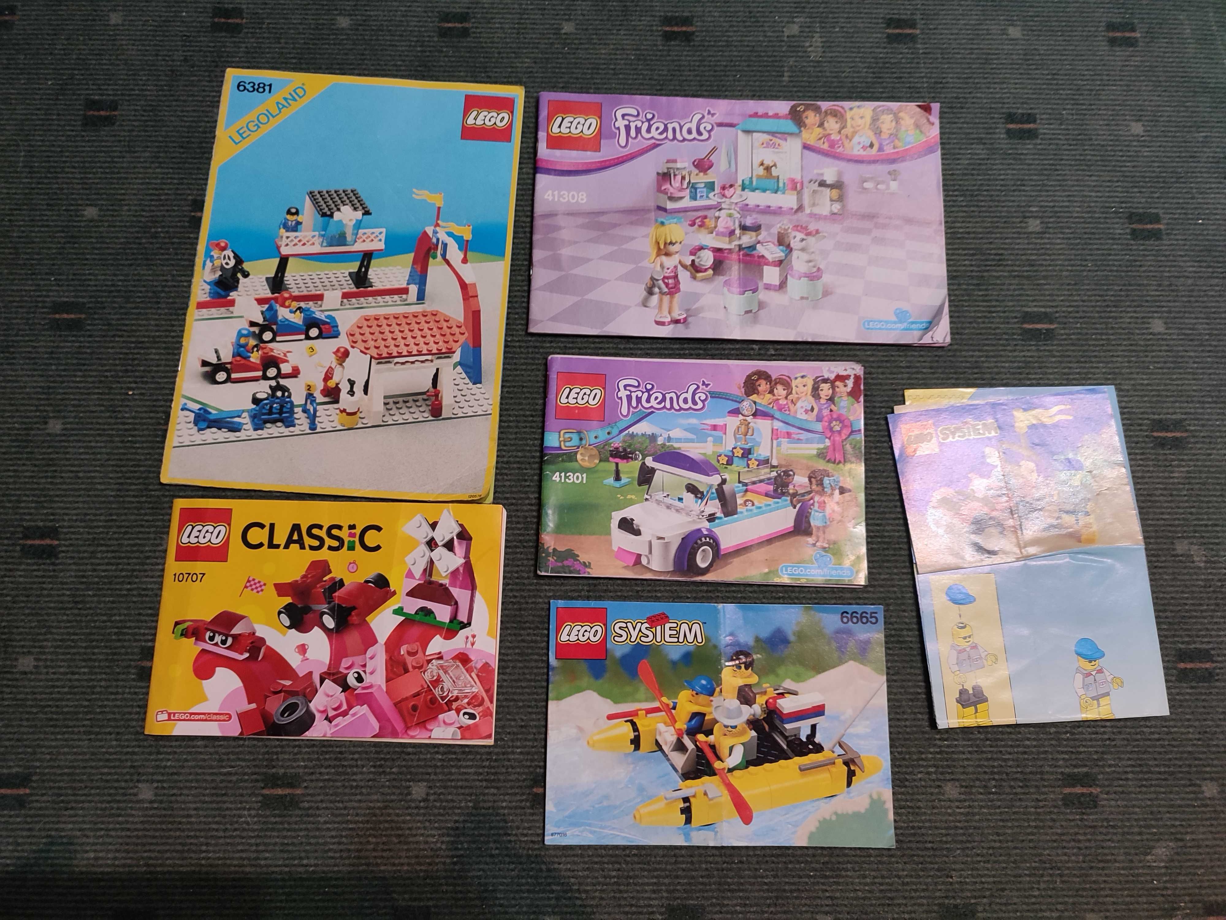 Lote 15 Manuais da Lego