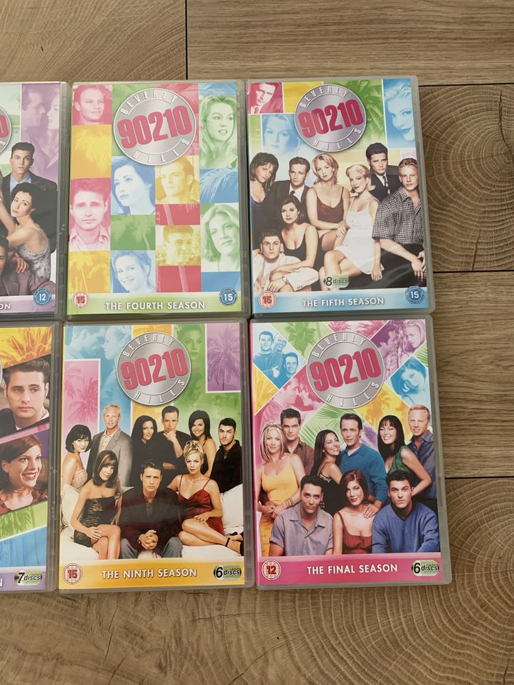 Beverly Hills 90210 komplet 1-10 dvd