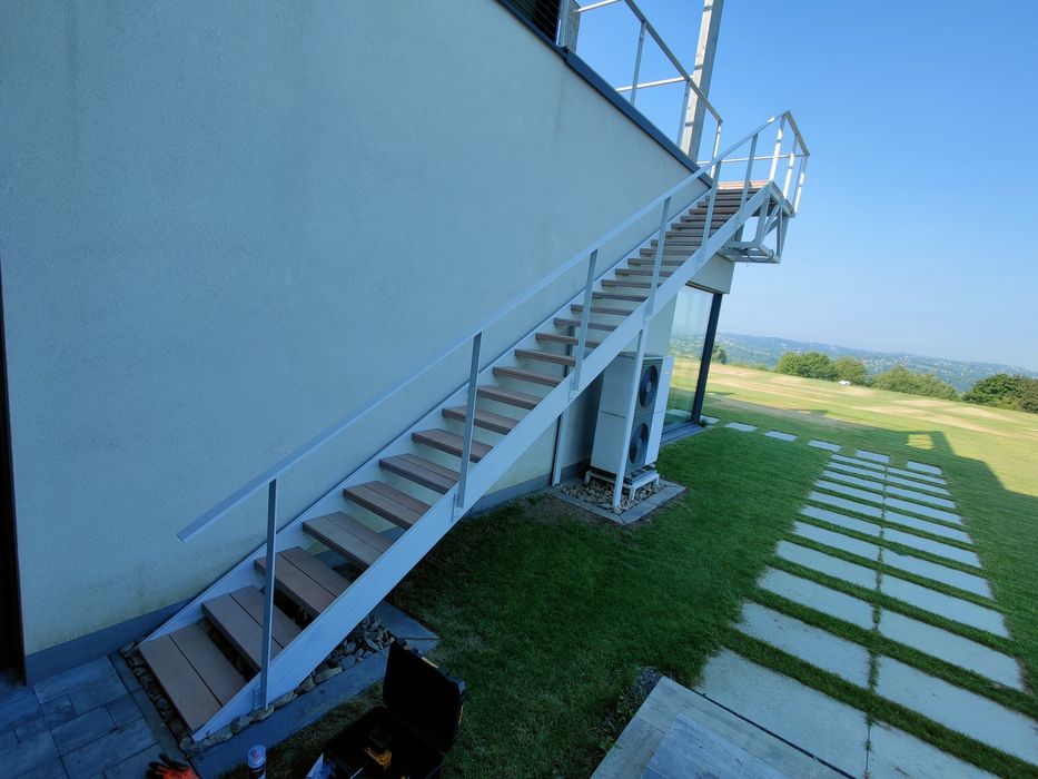 Schody metalowe/stopnie wema