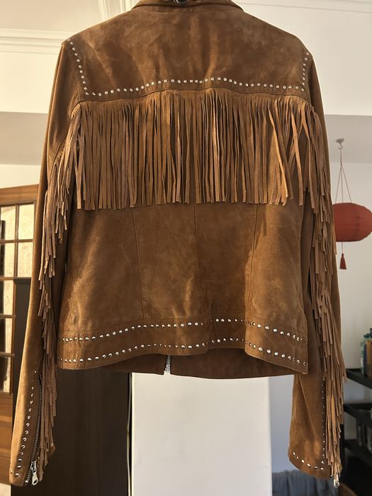 Blusão Gerry Urban em pele .