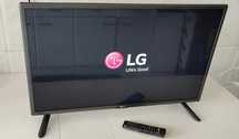 TV LG 32LF5800 com caixa e comando