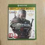 Xbox one gra Wiedźmin Dziki Gon z dodatkami