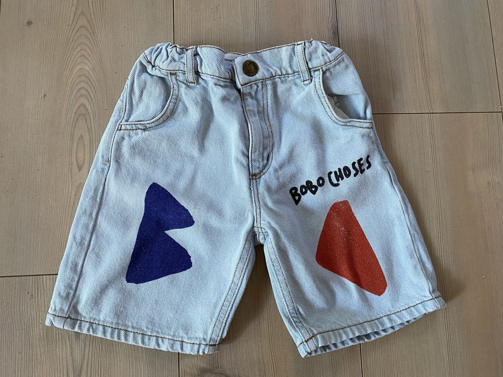 Bobo choses szorty spodenki jeans jeansowe 110 mini Rodini Tinycottons
