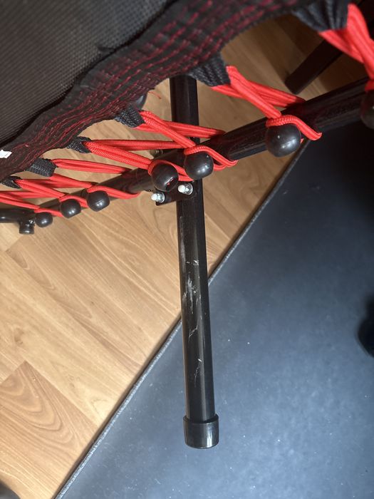 Trampolina fitness z uchwytem