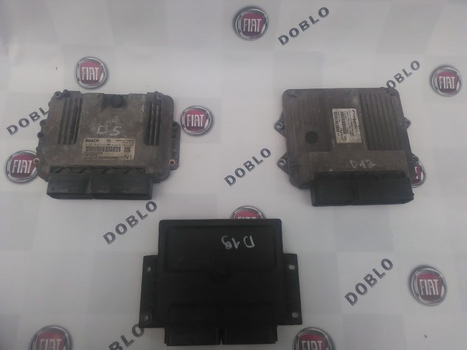Блок управления двигателем комфорта мозги ЭБУ Добло Doblo Combo комбо