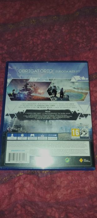 Vendo jogo PS4 HORIZON zero dawn complete edition