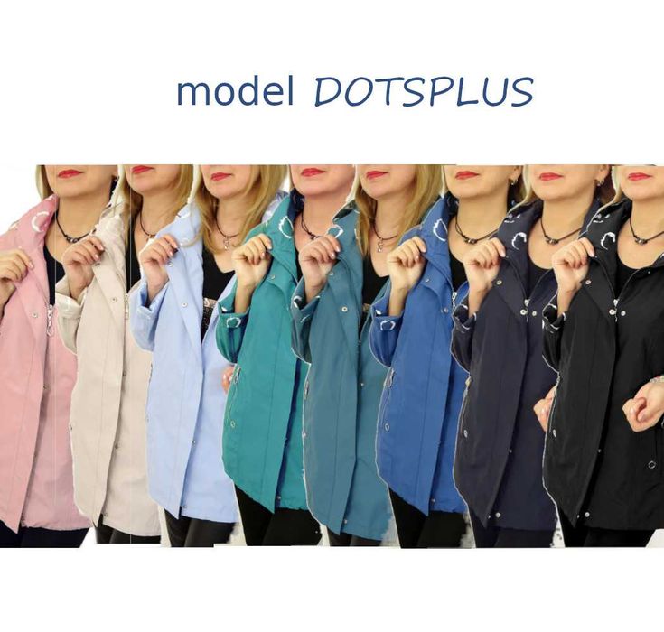 Kurtka Parka z Odpinanym Kapturem DOTSPLUS rozmiary od 52 do 62