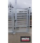 Furtka 90x142cm PREMIUM MODERN wypełniona profilem 80×20mm poziomo