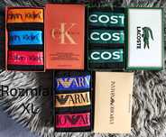 Nowe męski Bokserki Calvin Klein Lacosta Armani 3 pak