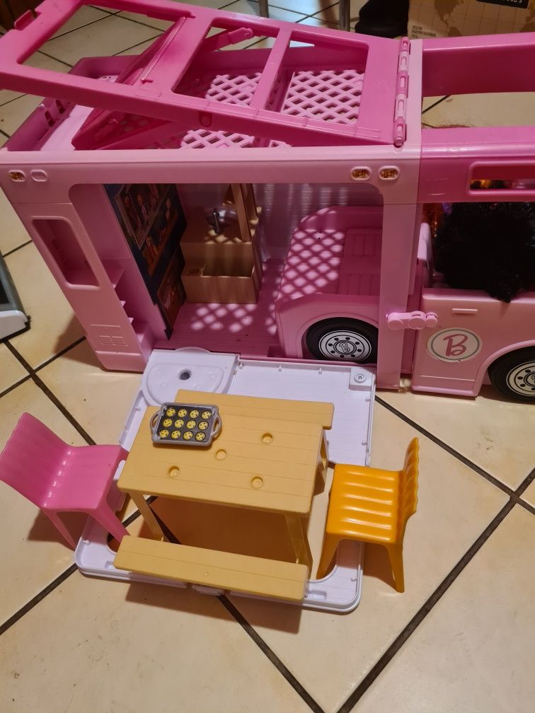 Kamper dla lalki barbie duży