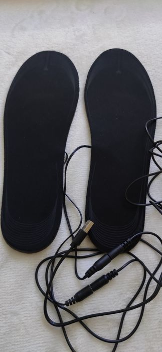 Podgrzewane wkładki do butów USB