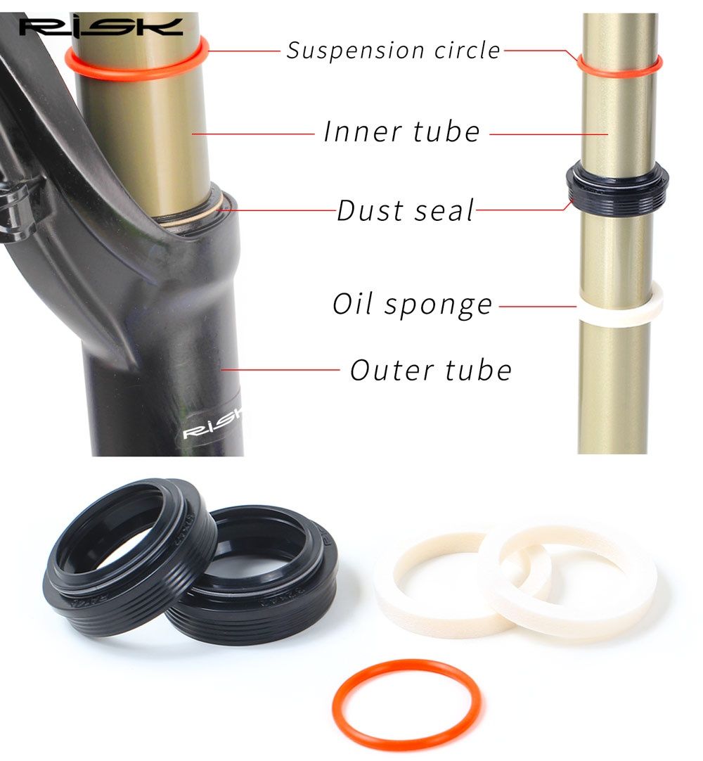 Ремкомплект для вилок 32, 34, 35, 36 мм Rock Shox, Fox, Sun