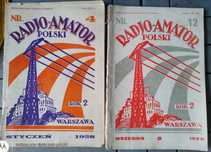 Radio-Amator Polski miesięcznik styczeń i wrzesień  1928 Nr 4i 12