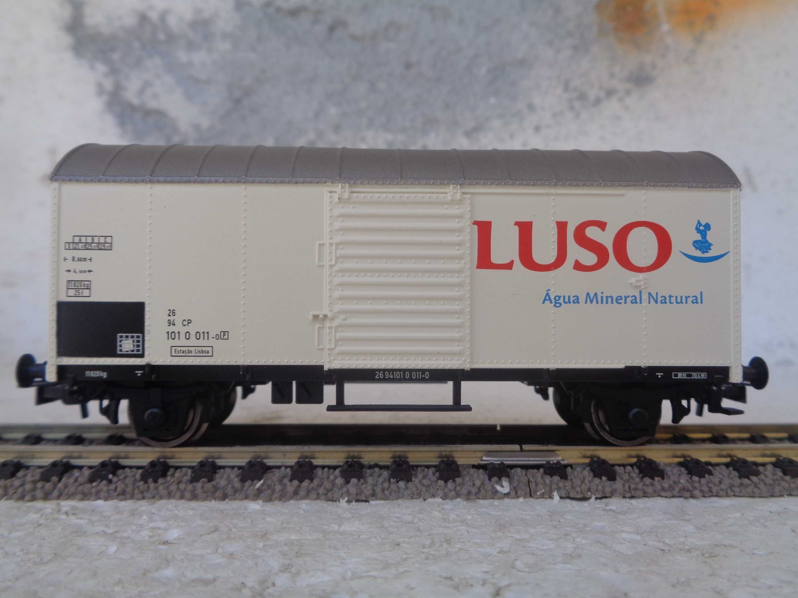 1:87 Liliput CP LUSO carruagem mercadorias Refª L222701